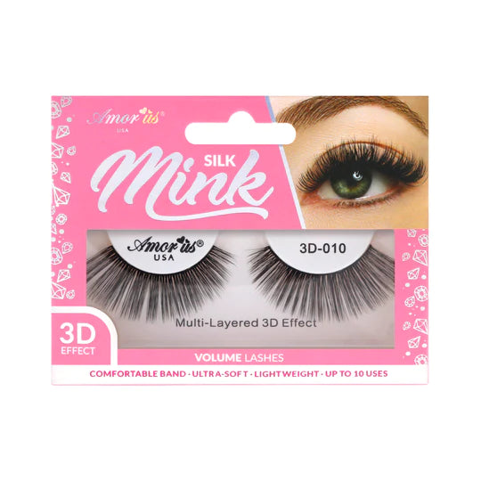 3D SILK MINK LASHES AMOR US