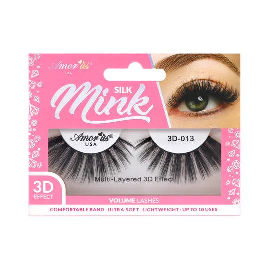 3D SILK MINK LASHES AMOR US