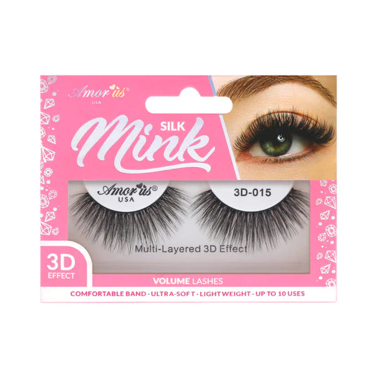 3D SILK MINK LASHES AMOR US