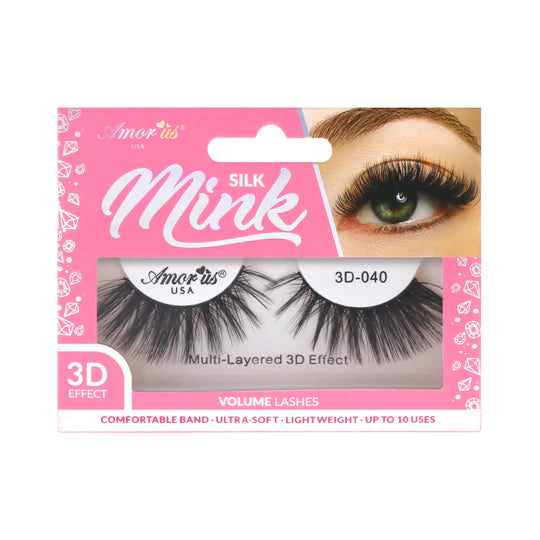 3D SILK MINK LASHES AMOR US