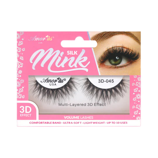 3D SILK MINK LASHES AMOR US