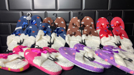 PANTUFLA ESTILO CORAZON CHICO
