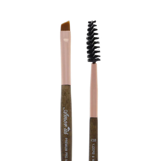120 - BROW & LINER DUO BRUSH AMOR US