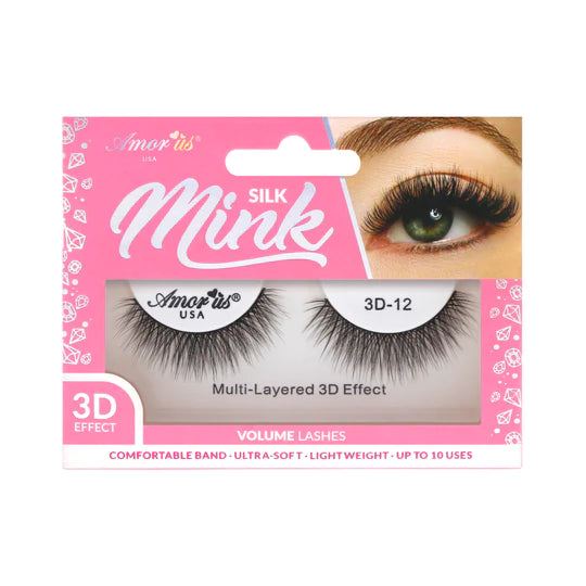 3D SILK MINK LASHES AMOR US