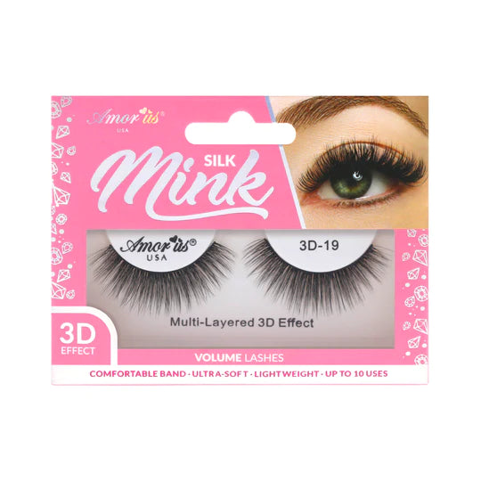 3D SILK MINK LASHES AMOR US