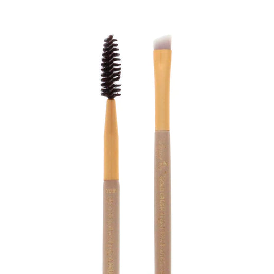 GOLD CRUSH ANGLED BROW BRUSH & SPOOLIE #308 AMOR US