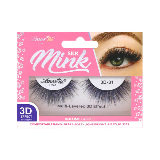 3D SILK MINK LASHES AMOR US