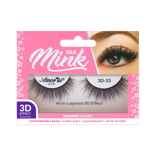 3D SILK MINK LASHES AMOR US