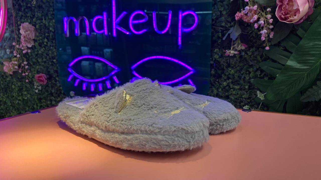 PANTUFLA ESTILO GATO