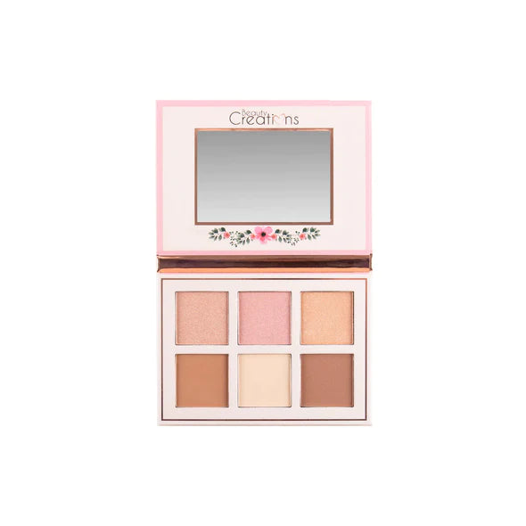 FLORAL BLOOM HIGHLIGHT AND CONTOUR - PALETA DE CONTOR E ILUMINAODR