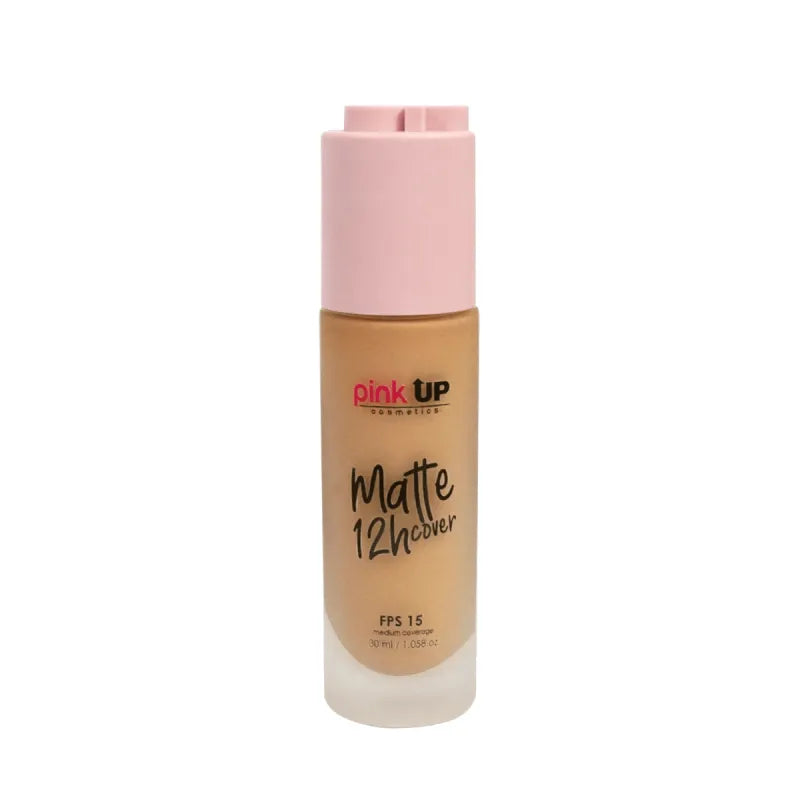 MAQUILLAJE MATTE COVER 12 HORAS PINK UP