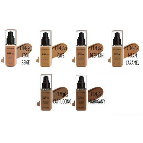 BASE DE MAQUILLAJE TRULLY MATTE- L.A COLORS
