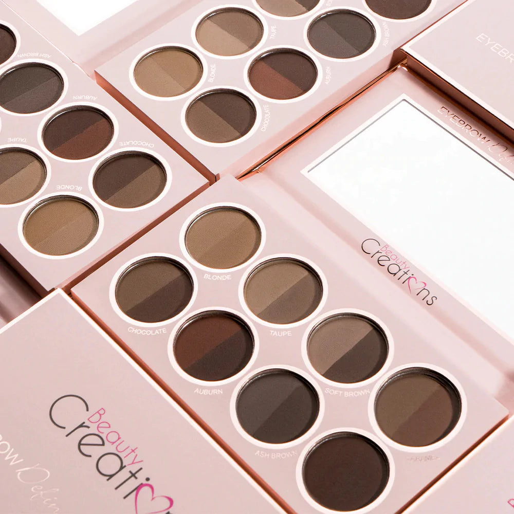 EYEBROW DEFINER POWDER BOOK - PALETA DE SOMBRAS PARA CEJAS - BEAUTY CREATIONS