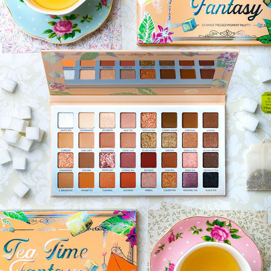 TEA TIME FANTASY - PRESSED PIGMENT PALETTE AMOR US