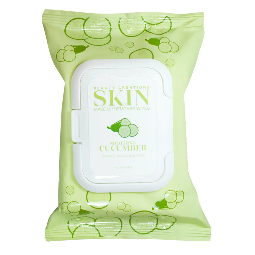 Skin- Toallita Desmaquillante Pepino- Beauty Creations